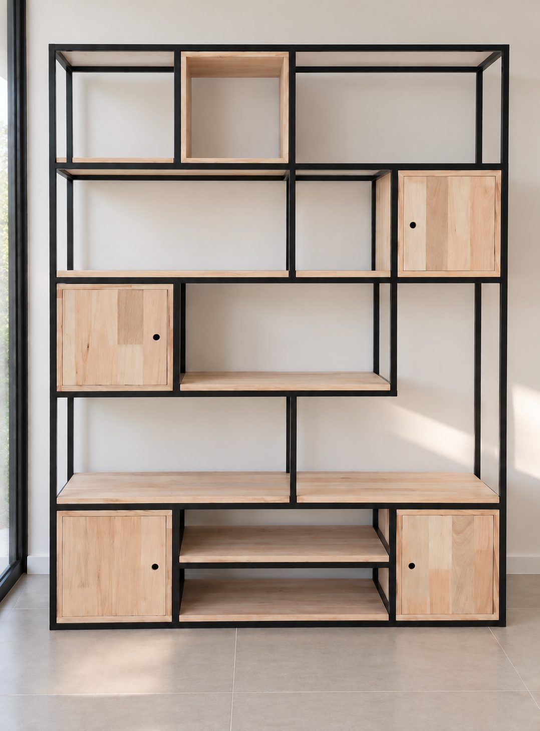 divisor de ambientes euca · eucalipto 20 mm y caño 20-20 1.2 mm · Córdoba — mueble a medida de RGM Soluciones